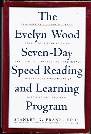 Seller image for The Evelyn Wood Seven-Day Speed Reading and Learning Program for sale by fourleafclover books