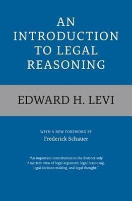 Bild des Verkufers fr Levi, E: Introduction to Legal Reasoning zum Verkauf von moluna