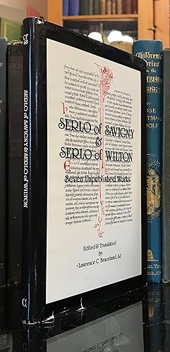 Seller image for Serlo of Savigny and Serlo of Wilton: Seven Unpublished Works [Cistercian Fathers Series: Number Fourty-Eight Forty-Eight] for sale by CARDINAL BOOKS  ~~  ABAC/ILAB