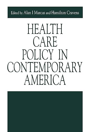 Bild des Verkufers fr Health Care Policy in Contemporary America zum Verkauf von moluna