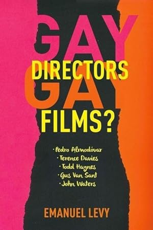Imagen del vendedor de Gay Directors, Gay Films? a la venta por moluna