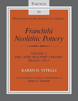 Bild des Verkufers fr Franchthi Neolithic Pottery, Volume 2 zum Verkauf von moluna