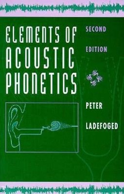 Bild des Verkufers fr Elements of Acoustic Phonetics zum Verkauf von moluna