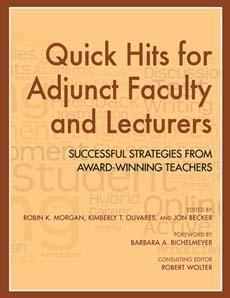 Imagen del vendedor de Quick Hits for Adjunct Faculty and Lecturers: Successful Strategies from Award-Winning Teachers a la venta por moluna