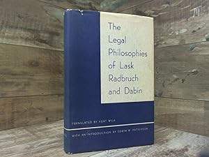 Immagine del venditore per Patterson: Legal Philosophies Lask venduto da Archives Books inc.