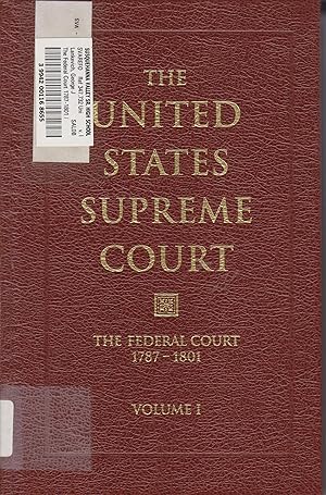 Imagen del vendedor de The Federal Court, 1787-1801 a la venta por Robinson Street Books, IOBA