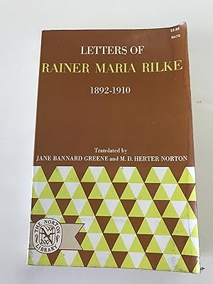 Immagine del venditore per Letters of Rainer Maria Rilke, 1892-1910 venduto da Sheapast Art and Books