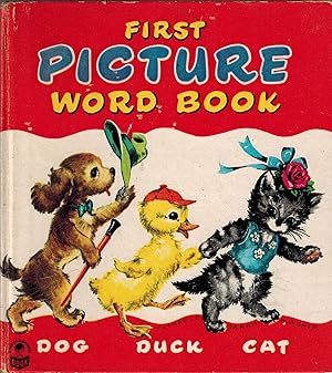 Imagen del vendedor de First Picture Word Book a la venta por UHR Books