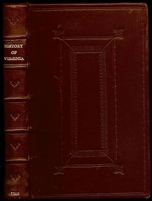 Seller image for The History and Present State of Virginia, in four parts . By a native and inhabitant of the place for sale by The Book Collector, Inc. ABAA, ILAB