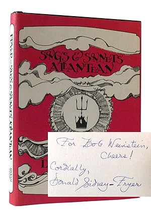 Bild des Verkufers fr SONGS AND SONNETS ATLANTEAN SIGNED zum Verkauf von Rare Book Cellar