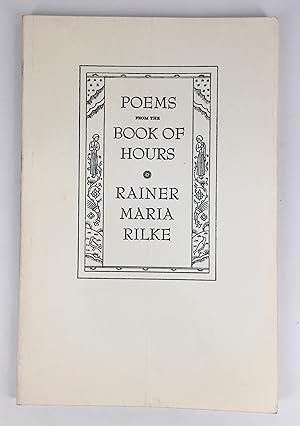Seller image for Poems from the Book of Hours [German and English] for sale by The Curated Bookshelf