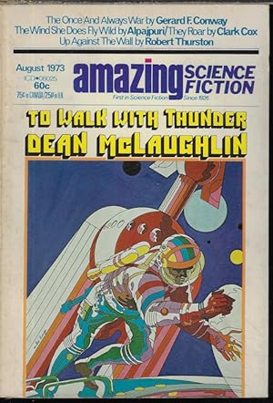Bild des Verkufers fr AMAZING Science Fiction: August, Aug. 1973 zum Verkauf von Books from the Crypt