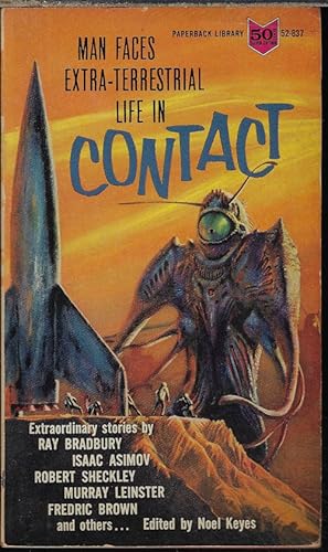 Bild des Verkufers fr CONTACT, Man Faces Extra-Terrestrial Life in . . zum Verkauf von Books from the Crypt