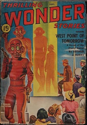 Imagen del vendedor de THRILLING WONDER Stories: September, Sept. 1940 a la venta por Books from the Crypt