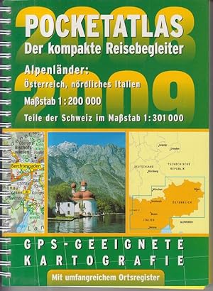 Pocketatlas. Alpenländer: Österreich, nördliches Italien