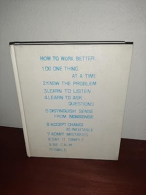 Imagen del vendedor de Peter Fischli David Weiss: How to Work Better a la venta por AwardWinningBooks