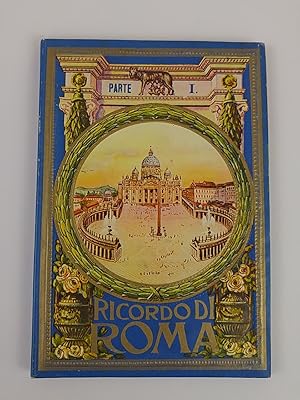 Ansichten Album Ricordo di Roma Parte 2 um 1890 , Souveniralbum, Leporello Ricordo di Roma Parte 2