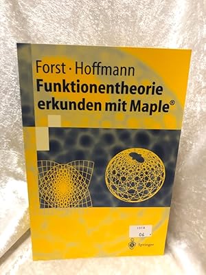 Imagen del vendedor de Funktionentheorie erkunden mit Maple® (Springer-Lehrbuch) a la venta por Antiquariat Jochen Mohr -Books and Mohr-