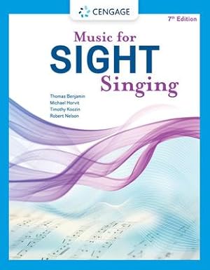 Bild des Verkufers fr Music for Sight Singing zum Verkauf von moluna