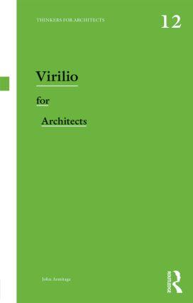 Image du vendeur pour Virilio for Architects mis en vente par moluna