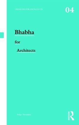 Imagen del vendedor de Bhabha for Architects a la venta por moluna