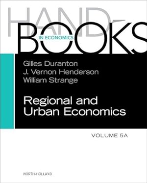 Bild des Verkufers fr Handbook of Regional and Urban Economics, Vol. 5a zum Verkauf von moluna