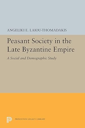 Bild des Verkufers fr Peasant Society in the Late Byzantine Empire: A Social and Demographic Study zum Verkauf von moluna