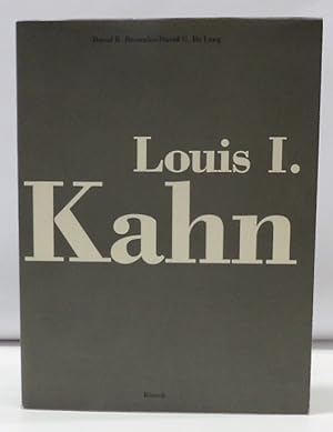 Bild des Verkufers fr Louis I. Kahn zum Verkauf von Florentia Libri
