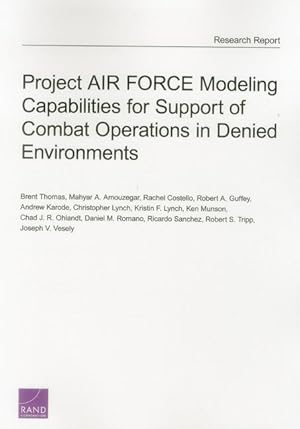 Bild des Verkufers fr PROJECT AIR FORCE MODELING CAPPB zum Verkauf von moluna