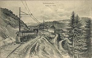 Ansichtskarte / Postkarte Telfes im Stubai Tirol, Stubaitalbahn, Landschaft