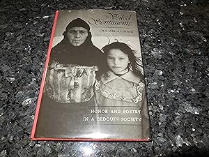 Immagine del venditore per Veiled Sentiments: Honor and Poetry in a Bedouin Society venduto da Veronica's Books