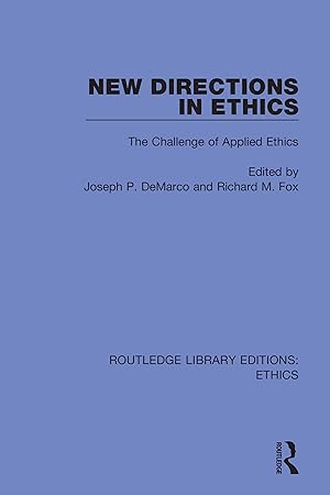 Seller image for New Directions in Ethics for sale by moluna