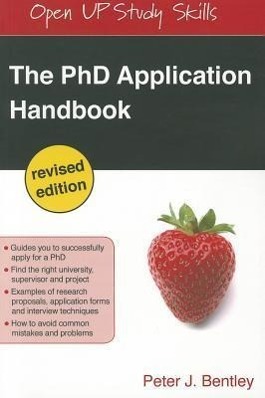 Seller image for The PhD Application Handbook for sale by moluna