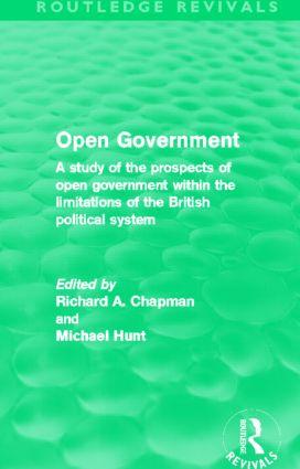 Seller image for Open Government for sale by moluna