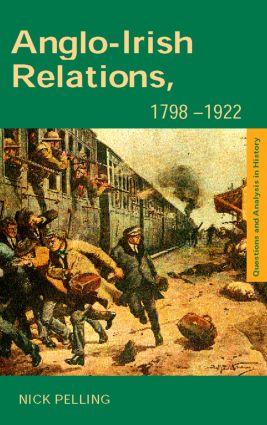 Imagen del vendedor de Pelling, N: Anglo-Irish Relations a la venta por moluna