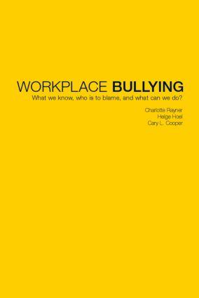 Seller image for Rayner, C: Workplace Bullying for sale by moluna