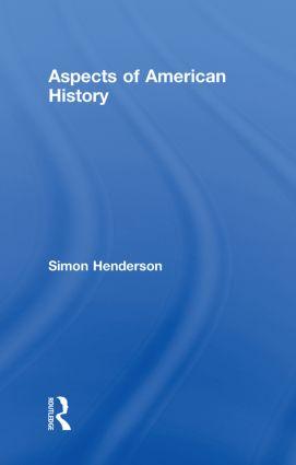 Imagen del vendedor de Henderson, S: Aspects of American History a la venta por moluna