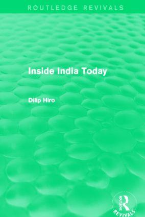 Bild des Verkufers fr Hiro, D: Inside India Today zum Verkauf von moluna