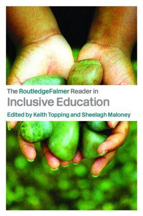 Seller image for The RoutledgeFalmer Reader in Inclusive Education for sale by moluna