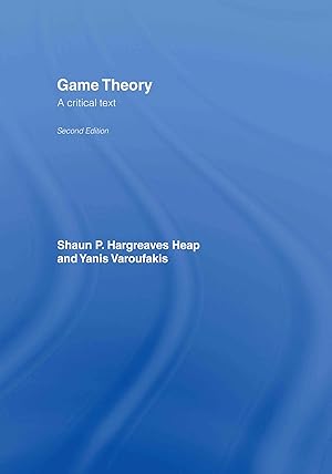 Immagine del venditore per Hargreaves-Heap, S: Game Theory venduto da moluna