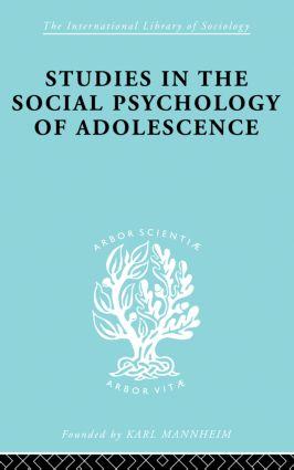 Seller image for Forrester, J: Studies in the Social Psychology of Adolescenc for sale by moluna