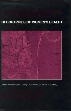 Bild des Verkufers fr Geographies of Women\ s Health zum Verkauf von moluna