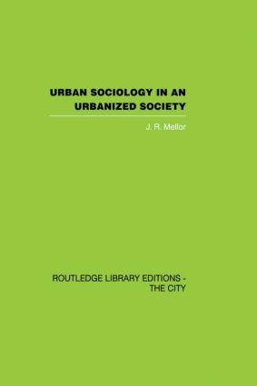 Imagen del vendedor de Urban Sociology and Urbanized Society a la venta por moluna