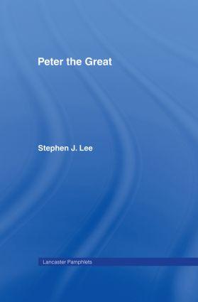 Seller image for Lee, S: Peter the Great for sale by moluna