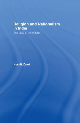 Bild des Verkufers fr Deol, H: Religion and Nationalism in India zum Verkauf von moluna