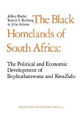 Immagine del venditore per Butler, J: The Black Homelands of South Africa venduto da moluna