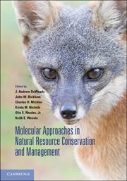 Immagine del venditore per Molecular Approaches in Natural Resource Conservation and Management venduto da moluna