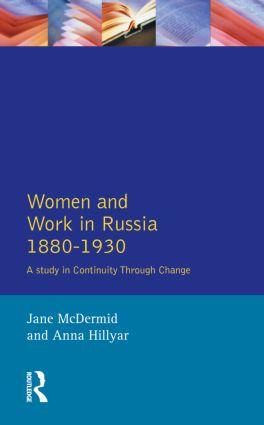 Immagine del venditore per McDermid, J: Women and Work in Russia, 1880-1930 venduto da moluna