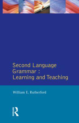 Image du vendeur pour Rutherford, W: Second Language Grammar mis en vente par moluna