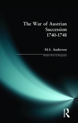 Immagine del venditore per Anderson, M: The War of Austrian Succession 1740-1748 venduto da moluna